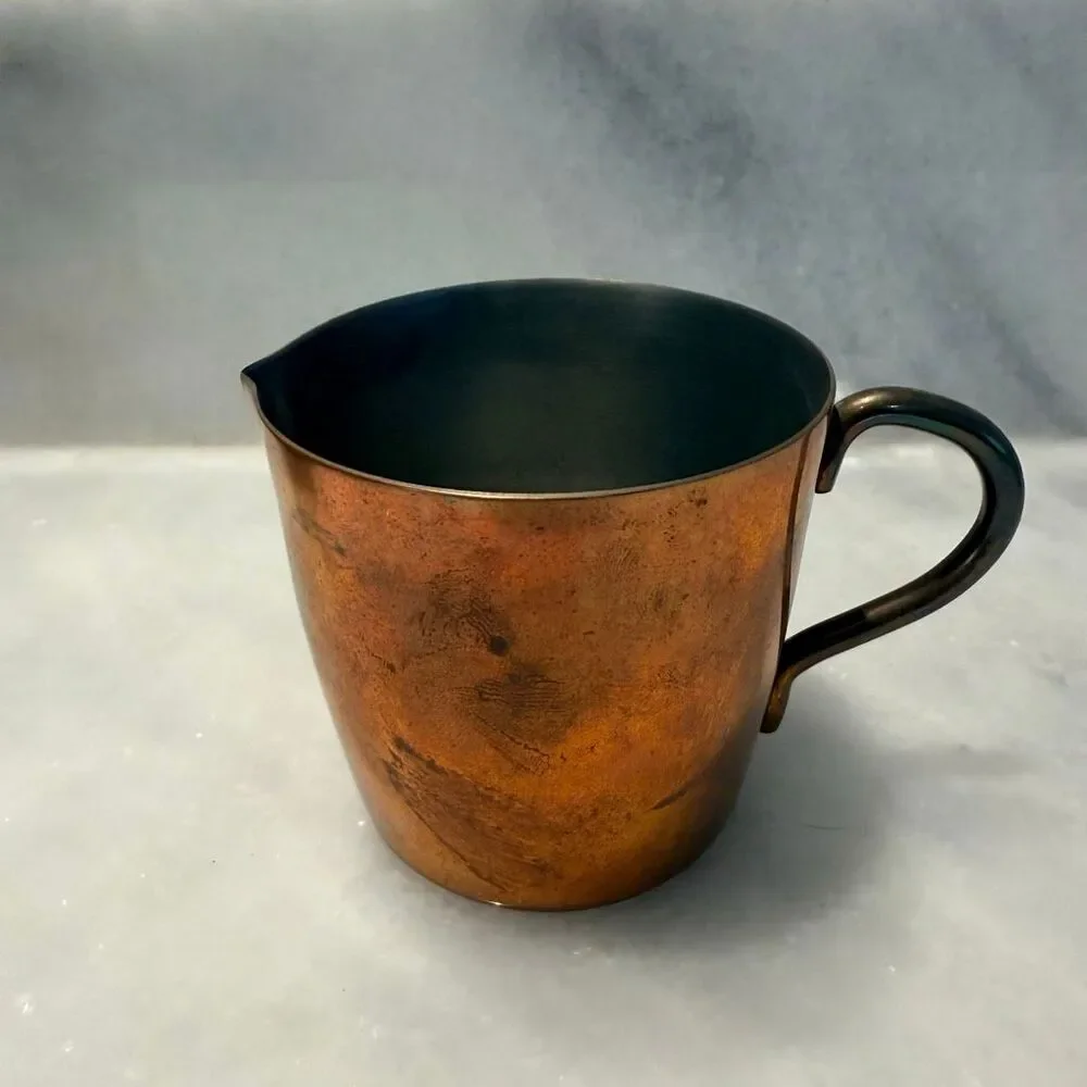 Antique Bronze Sugar Creamer and Tray Tabletop Serving Set